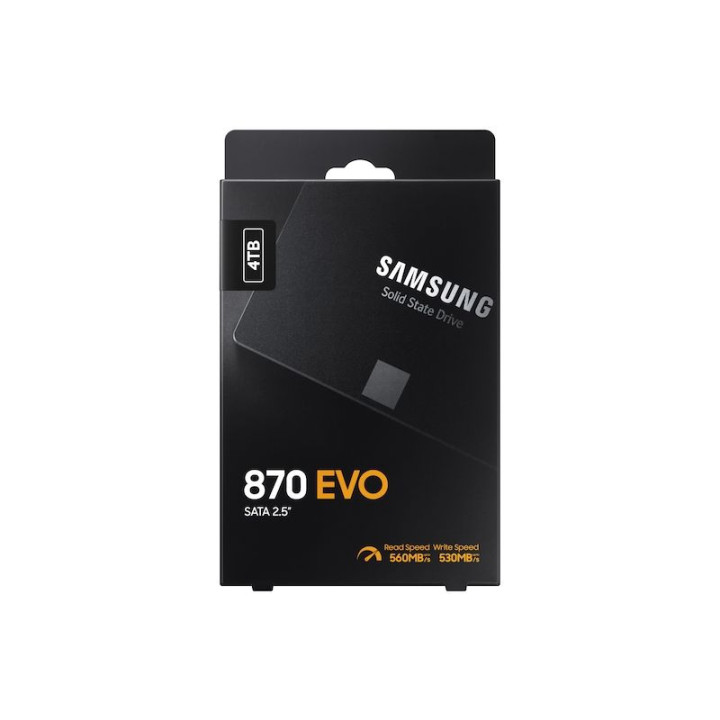 SAMSUNG SSD 870 EVO 4TB 2.5 SATA 3D NAND MLC